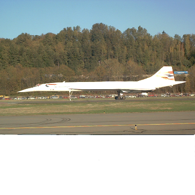 Concorde Landing