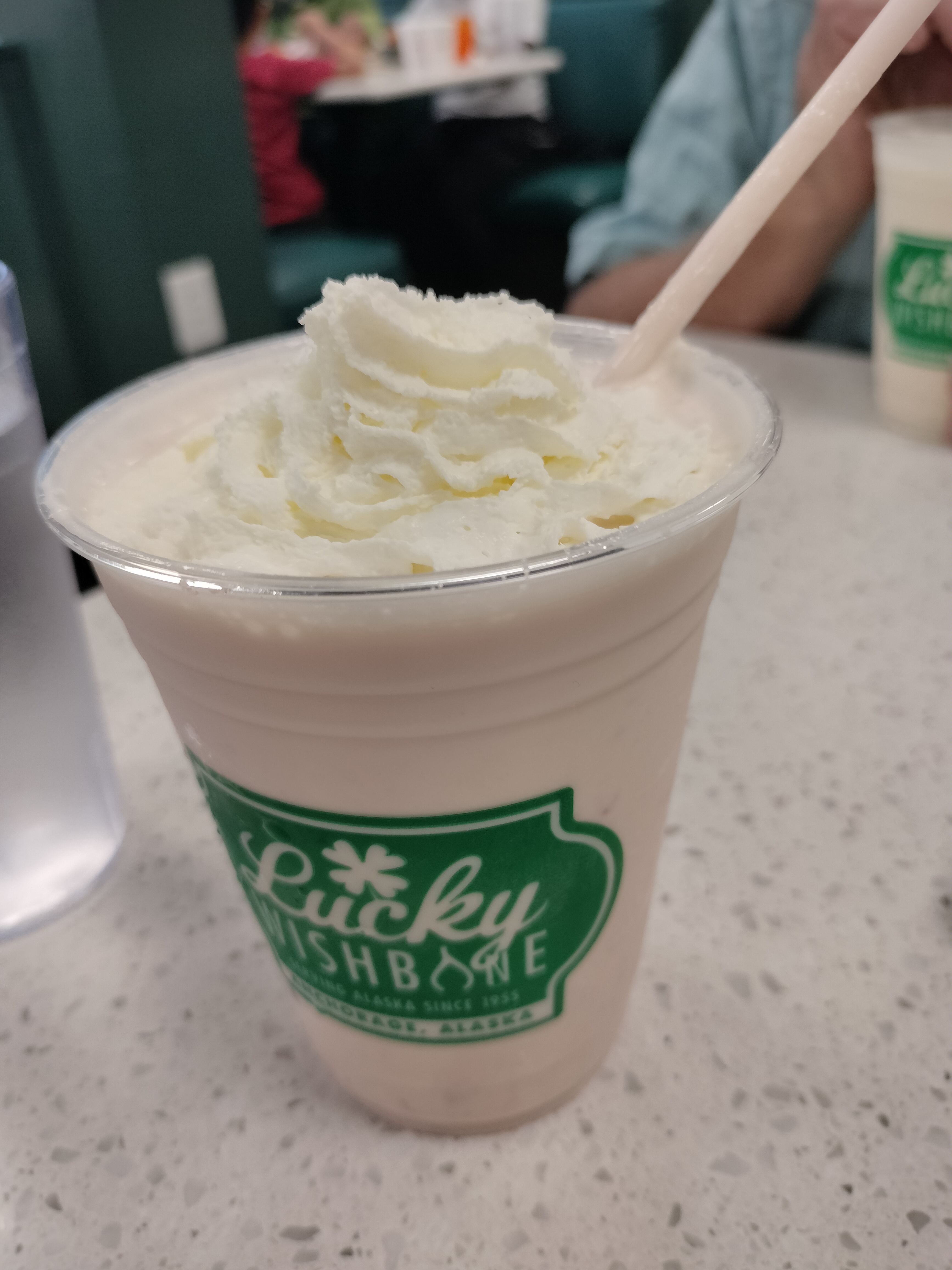 A real milkshake