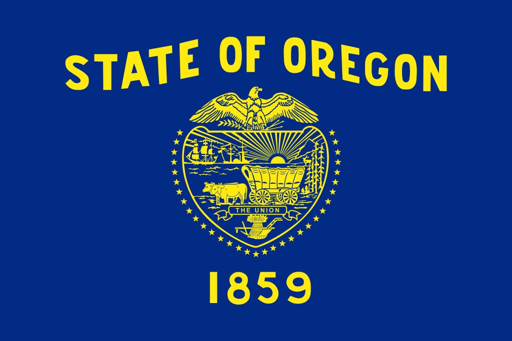 State of Oregon flag